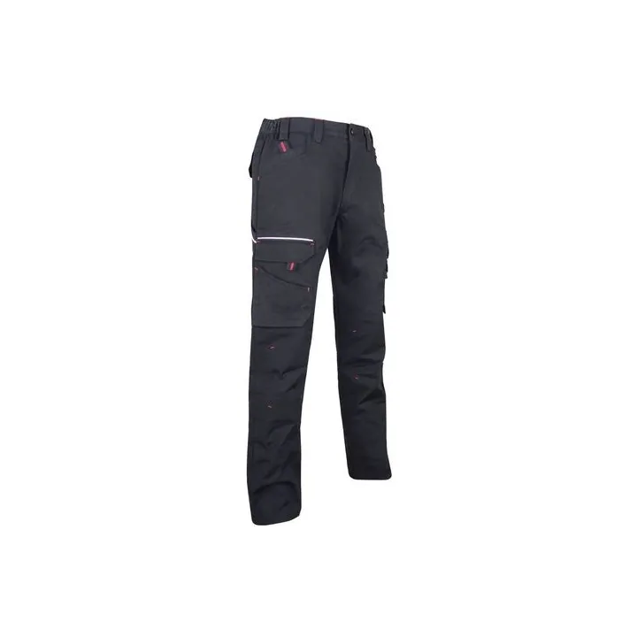 PANTALON DE TRAVAIL CANVAS/COTON 250GR BASALTE°