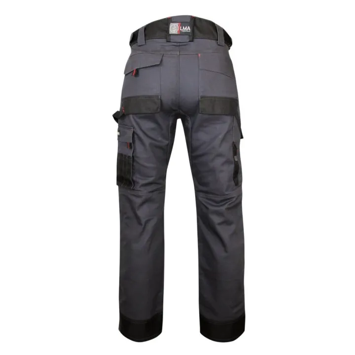 PANTALON DE TRAVAIL P/C POCHES GENOUILLERES 300GR ARGILE°