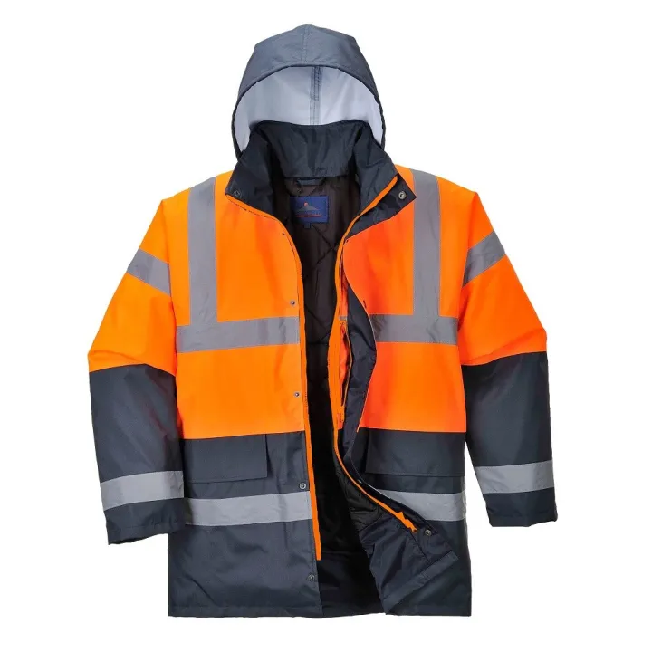 PARKA DE TRAVAIL HV 100% POLY CLASSE 3 190GR S466/S467