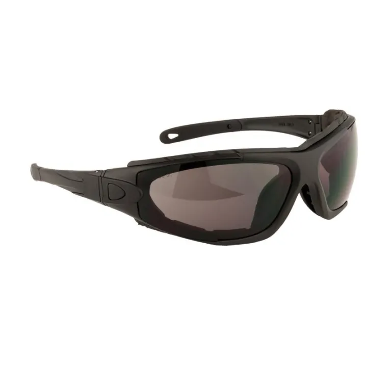 Lunettes de protection Levo anti-buée avec mousse amovible et double fixation