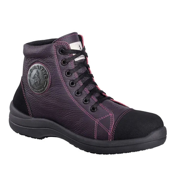Chaussures de sécurité femme montantes S3 – confort morphologique et protection renforcée au travail
