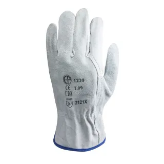 Gants EUROSTRONG 1240 en cuir pleine fleur – robustesse et confort pour la manutention lourde