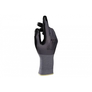 PAIRE DE GANTS NYLON ENDUIT NITRILE NOIR ULTRANE 553