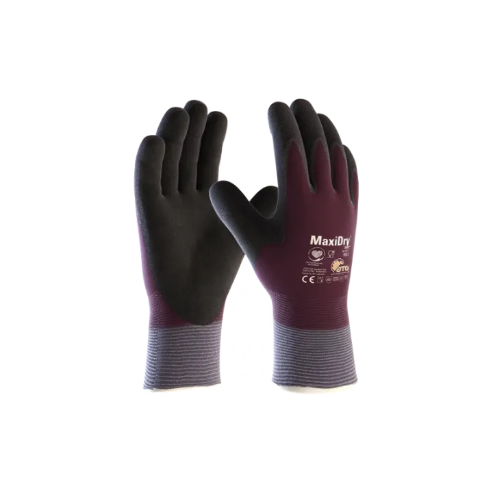 Gants thermiques imperméables MaxiDry® Zero™ – nitrile antidérapant, froid, humidité, contact alimentaire