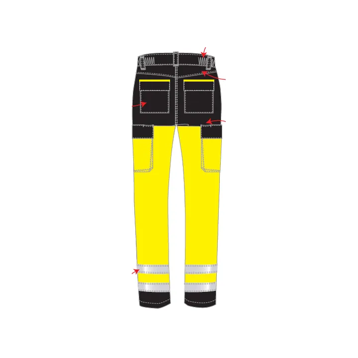 PANTALON GENOUILLERES HV FAB SPE ETCH B959 DE T46 A T68