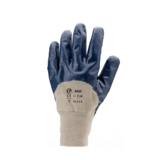Gants EUROSTRONG 9420 en coton jersey et nitrile – souplesse et protection pour la manutention lourde
