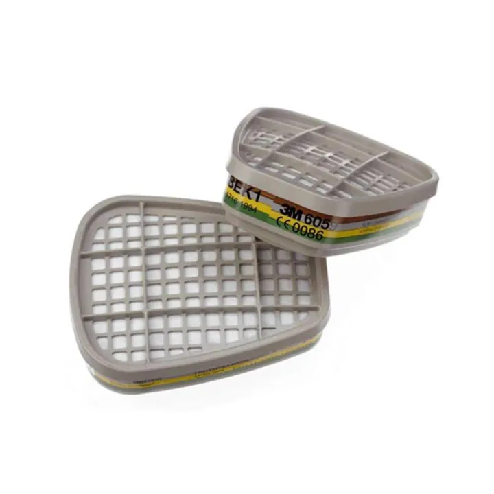 Filtres 3M™ série 6000 pour protection contre gaz, vapeurs et particules