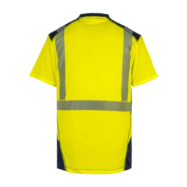 T-SHIRT HV POLYESTER RECYCLE MC CLASSE 2 130GR UPF 40+ BALI°