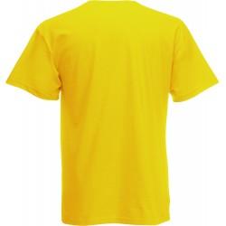 T-shirt homme coton jaune SC6