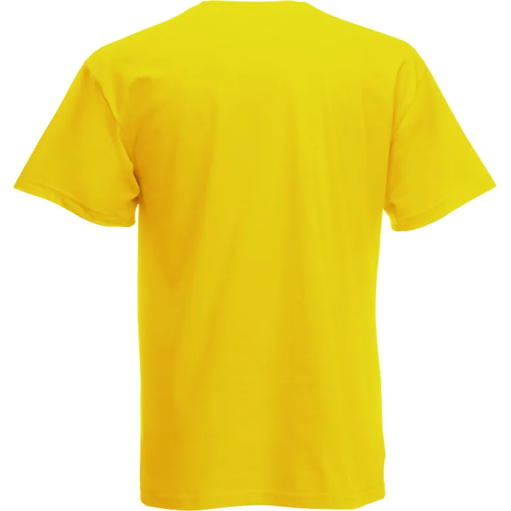 T-shirt homme coton jaune SC6