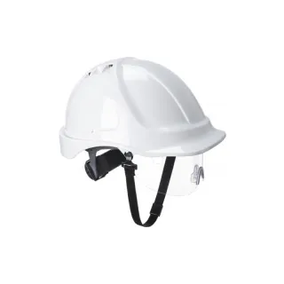 CASQUE DE SECURITE AERE CREMAILLERE VISIERE JUG 2PTS PW55