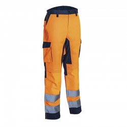 PANTALON DE TRAVAIL C/P HV...