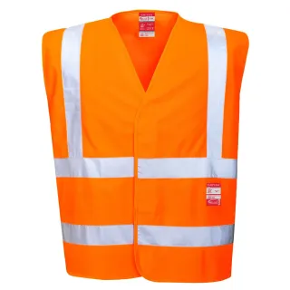 Gilet haute visibilité ignifugé sans métal pour une sécurité et une mobilité optimales
