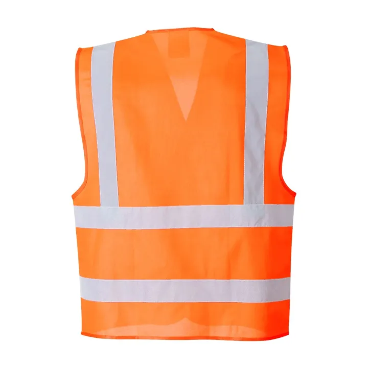 Gilet haute visibilité ignifugé sans métal pour une sécurité et une mobilité optimales