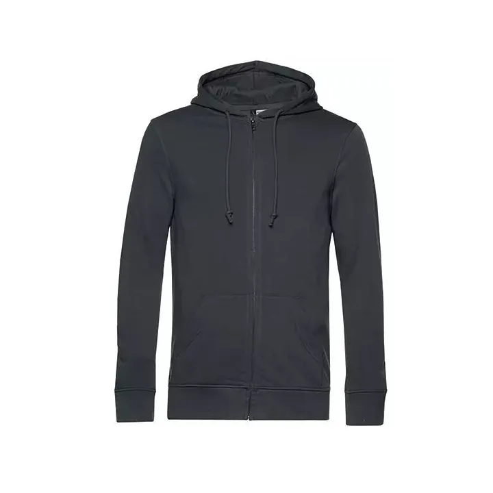 SWEAT ZIPPE HOMME EN POLYESTER RECYCLE BCWU35B DESTOCKAGE