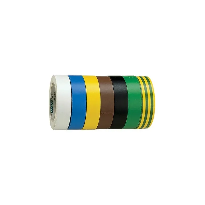 ROULEAU ADHESIF ISOLANT BLEU 10M LARG DESTOCKAGE