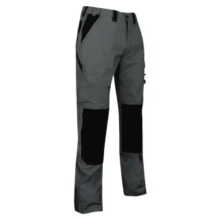 PANTALON DE TRAVAIL COTON POCHES GENOUILLERES 185GR PLUTON° 