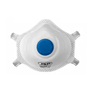 Masque FFP3V JSP® M632 jetable avec valve et sangles réglables