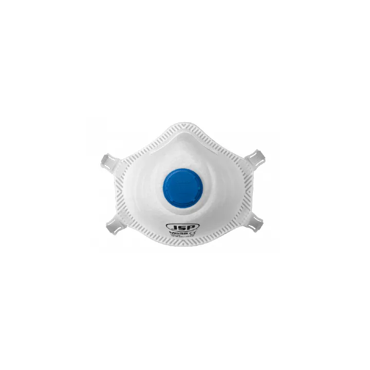 Masque FFP3V JSP® M632 jetable avec valve et sangles réglables