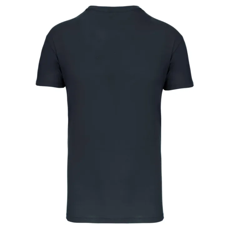 T-SHIRT COL V 100% COTON BIO H MC 145GR K3028 