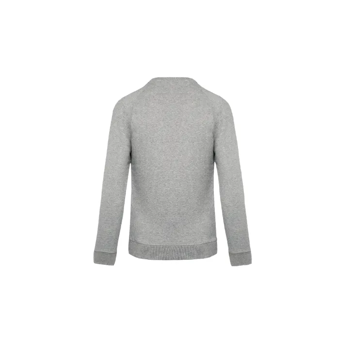SWEAT COTON BIO POLY RECYCLE H ML COL ROND 300GR K480°