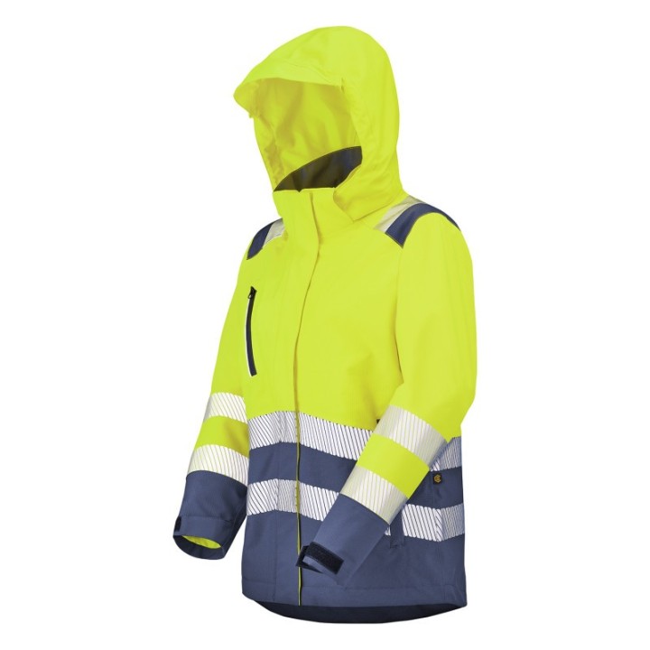 PARKAAVEC CAPUCHE POLY/RIPSTOP HV F CLASSE 3 195GR IRMA 
