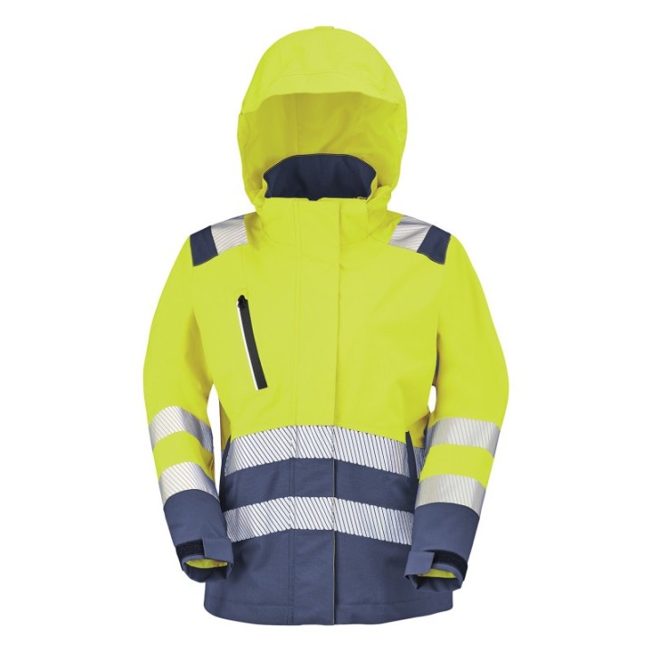 PARKAAVEC CAPUCHE POLY/RIPSTOP HV F CLASSE 3 195GR IRMA 