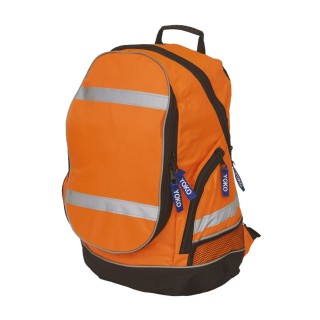 Sac à dos London en polyester 600D avec bandes réfléchissantes