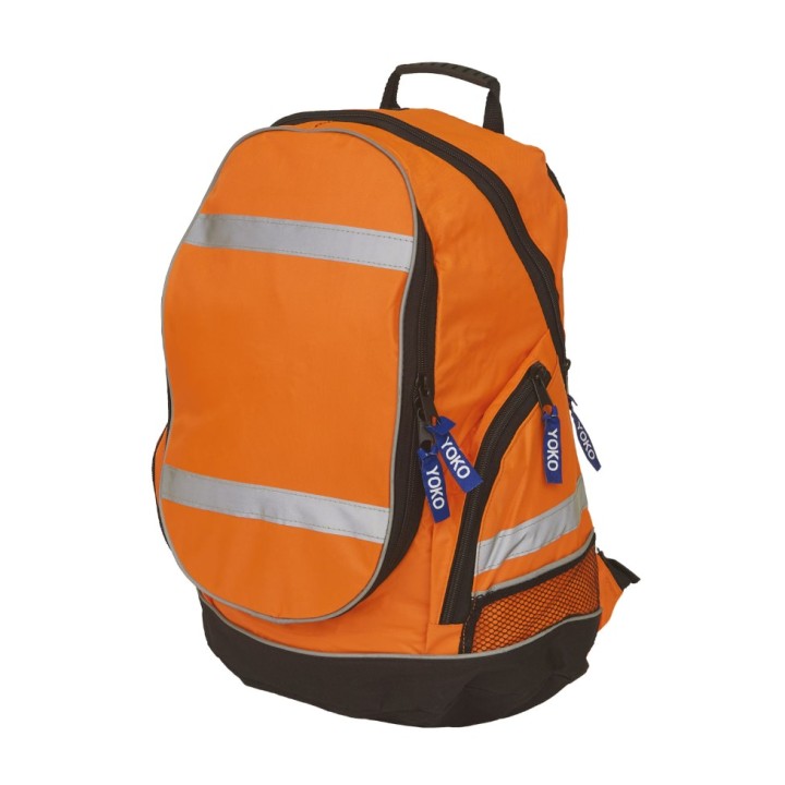 Sac à dos London en polyester 600D avec bandes réfléchissantes