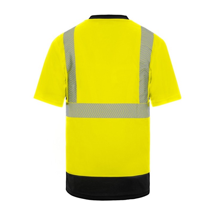 T-SHIRT HV 100% POLY MC CLASSE 2 UPF 40+ HELIUM