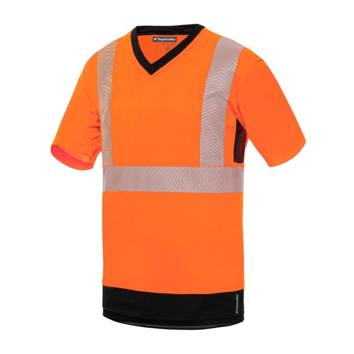T-SHIRT HV 100% POLY MC CLASSE 2 UPF 40+ HELIUM