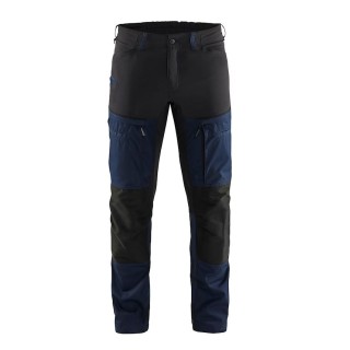 Pantalon de maintenance stretch renforcé avec genouillères – haute mobilité et confort au travail