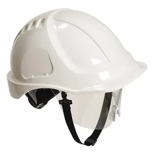 CASQUE AVEC VISIERE SERRAGE CREMAILLERE PW54 PORT